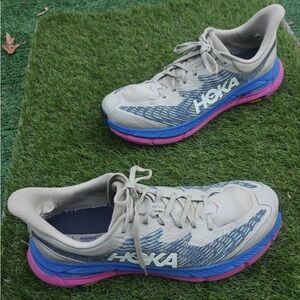 Hoka Men's Mafate Speed 4 Trail Running shoes Farro Ultramarine Sz 12.5